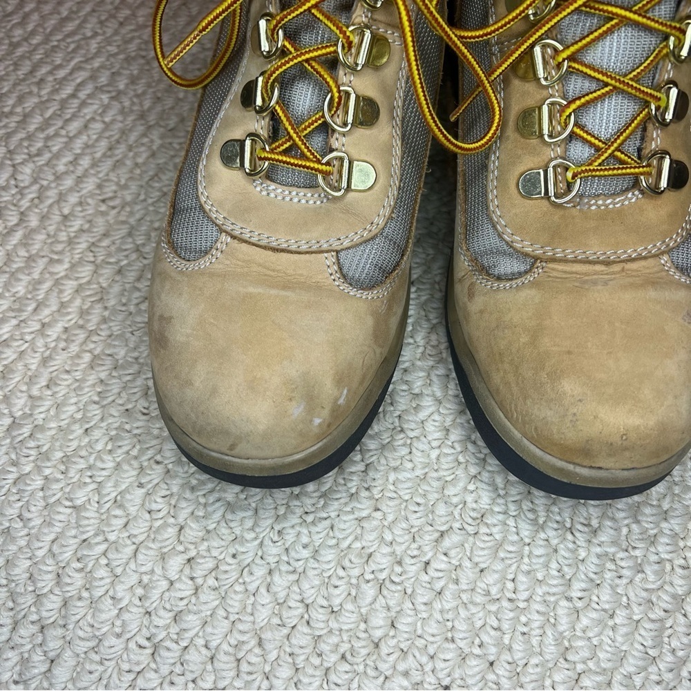 Boy’s Timberland Brown Field Boots - Picture 2 of 11